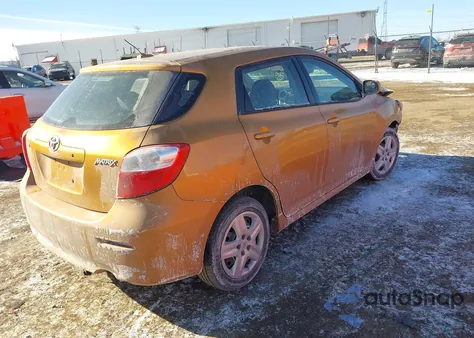 2009 Toyota Matrix z USA, uszkodzony, nr VIN 2T1KU40E99C041908